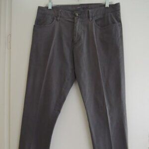 Mens Jeans 32 x 29 VINCE Cotton Blend Gray Pants Unisex Light Weight Slacks EUC